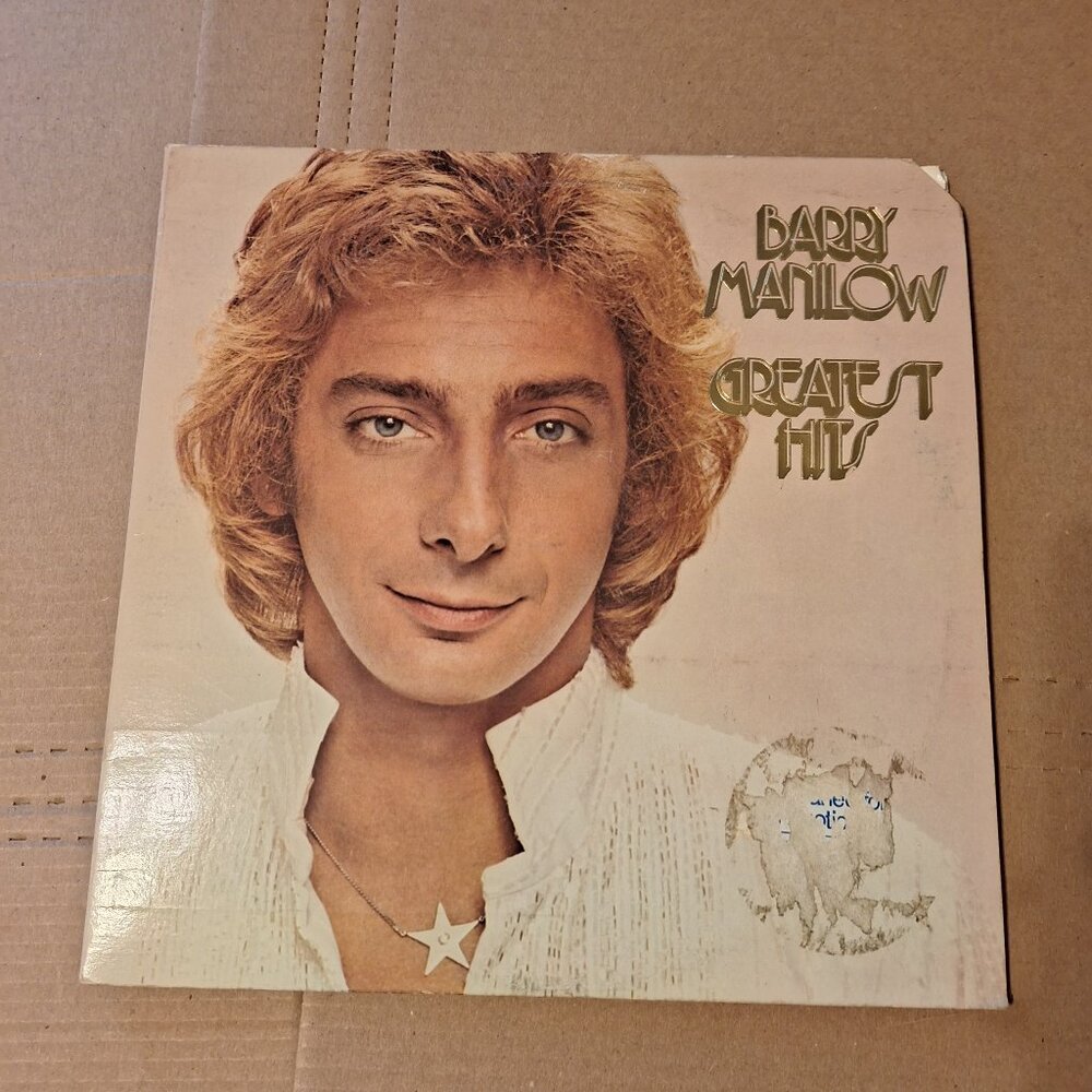barry manilow greatest hits lp record